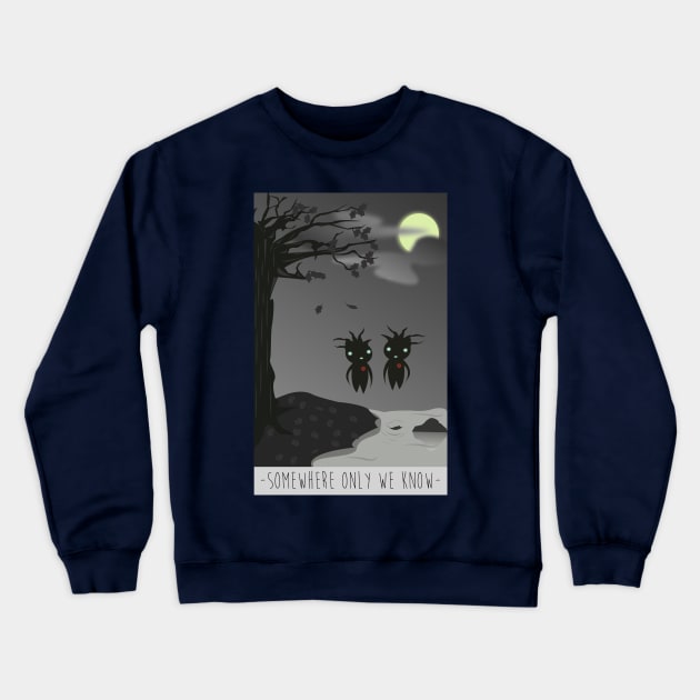 Somewhere Only We Know Crewneck Sweatshirt by BroNSis